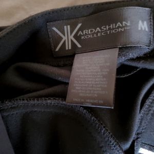 Kardashian Kollection bodycon strapless black dress